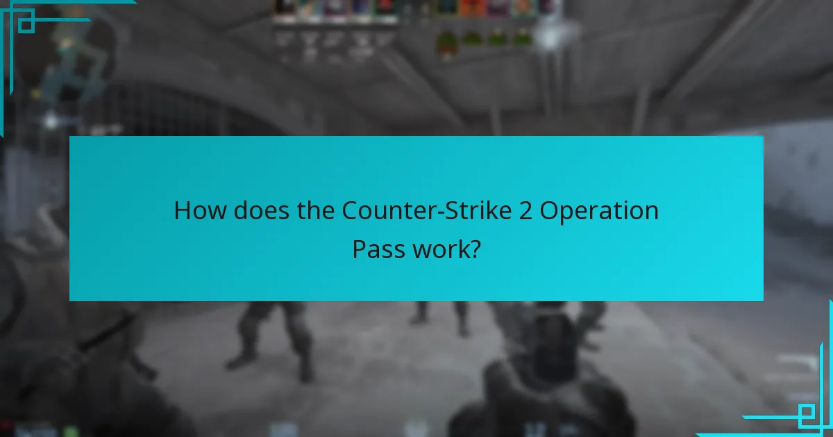 How does the Counter-Strike 2 Operation Pass work?